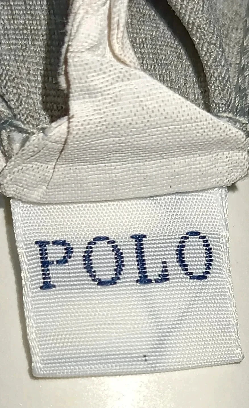 Polo Ralph Lauren Performance grijs geribbeld Geborduurd logo Maat M – photo 11